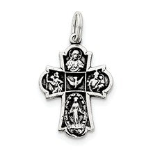 Sterling Silver Cross Charm hide-image