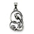 Blessed Mary & Child Jesus Charm in Sterling Silver