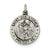 St. Christopher Medal; Charm in Sterling Silver