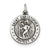 St. Christopher US Marine Corp Medal, Charm in Sterling Silver