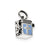 Enameled Prayer Box Charm in Sterling Silver