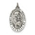 St. Christopher Medal, Charm in Sterling Silver