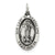 Our Lady Of Guadalupe Medal; Charm in Sterling Silver