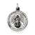 Sterling Silver Antiqued Miraculous Medal; Charm hide-image