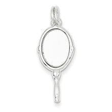 Sterling Silver Mirror Charm hide-image