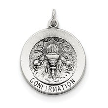 Sterling Silver Confirmation Medal Charm hide-image