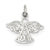 Sterling Silver Filigree Angel Charm hide-image