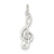 Sterling Silver Music Note Charm hide-image