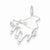 Sterling Silver Diamond Cut Grand Piano Pendant, Pendants for Necklace