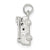 Fire Truck Charm in Sterling Silver