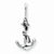 Sterling Silver Antiqued Anchor and Rope pendant, Dazzling Pendants for Necklace