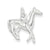 Sterling Silver Horse Charm hide-image