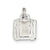 Suitcase Charm in Sterling Silver