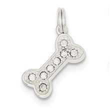 Sterling Silver Dog Bone Charm hide-image