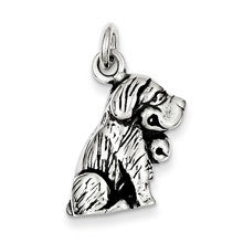 Sterling Silver Antique St. Bernard Charm hide-image