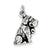 Sterling Silver Antique St. Bernard Charm hide-image