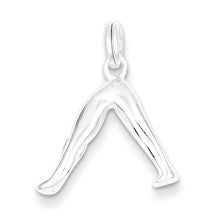 Sterling Silver Yoga Charm hide-image