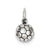 Antique Soccer Ball Charm in Sterling Silver