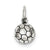 Sterling Silver Antique Soccer Ball Charm hide-image