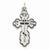 Sterling Silver Eastern Orthodox Cross pendant, Pretty Pendants for Necklace