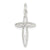 Passion Cross Charm in Sterling Silver