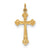 Sterling Silver w/ 18K Plating Cross Charm hide-image