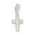 Sterling Silver Cross Charm hide-image