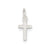 Small Cross Charm in Sterling Silver