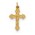 Sterling Silver & 24k Gold-Plated INRI Crucifix Charm hide-image