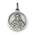 Sterling Silver Sacred Heart of Jesus Medal Charm hide-image