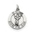 Divino Nino Medal, Adorable (Divine Infant Jesus) in Sterling Silver