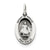 Sterling Silver Antiqued Infant of Prague Medal, Delightful Charm hide-image