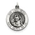 Sterling Silver Antiqued Ecce Homo Medal, Pendants and Charm hide-image