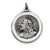 Jesus Medal, Charm in Sterling Silver