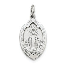 Sterling Silver Miraculous Medal, Charm hide-image