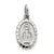 Sterling Silver Miraculous Medal, Pretty Charm hide-image