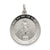 Miraculous Medal, Classy Charm in Sterling Silver