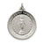 Sterling Silver Miraculous Medal, Alluring Charm hide-image