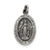 Sterling Silver Antiqued Miraculous Medal, Charm hide-image