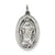 Sterling Silver Miraculous Medal, Dazzling Charm hide-image