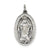 Miraculous Medal, Dazzling Charm in Sterling Silver