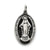 Antiqued Miraculous Medal, Beautiful Charm in Sterling Silver