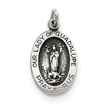 Sterling Silver Our Lady of Guadalupe Medal, Pendants and Charm hide-image