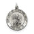 Antiqued Our Lady of Perpetual Help Medal, Alluring Charm in Sterling Silver