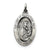 Antiqued Our Lady of Perpetual Help Medal, Appealing Charm in Sterling Silver