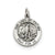 Our Lady of Fatima Medal, Charm in Sterling Silver