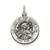 Sterling Silver Antiqued Our Lady of the Assumption Medal, Charm hide-image