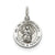 Antiqued De La Providencia Medal, Beautiful Charm in Sterling Silver