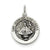 Sterling Silver Antiqued San Juan Los Lagos Medal, Charm hide-image