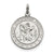 Saint Christopher Medal, Alluring Charm in Sterling Silver